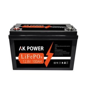 ak power 12V 100Ah lifepo4 battery