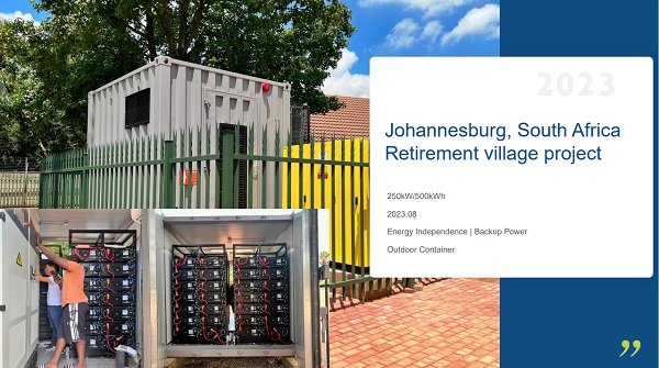 ak power 500KWh energy storage South Africa
