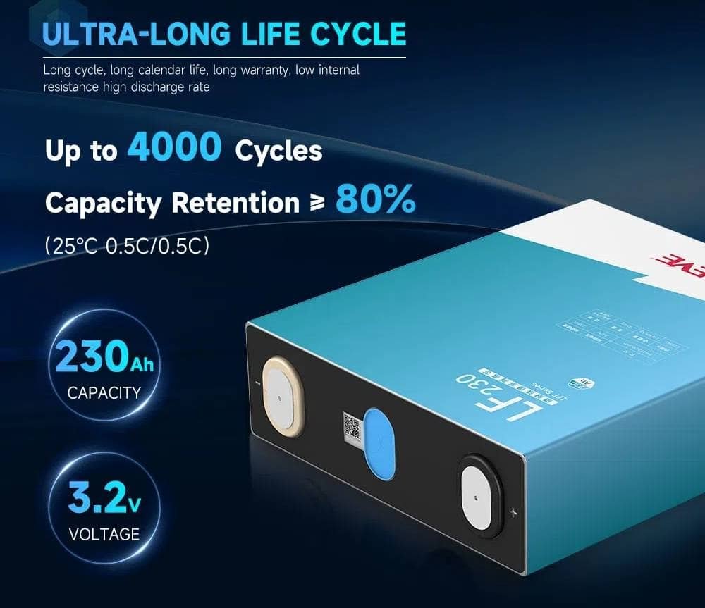 ak power eve 230Ah features