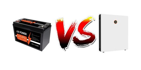 AK POWER 12V 100Ah VS 48volt 100Ah